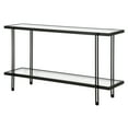 thumbnail image 6 of Evelyn&Zoe Inez 55" Wide Rectangular Console Table in Blackened Bronze, 6 of 7