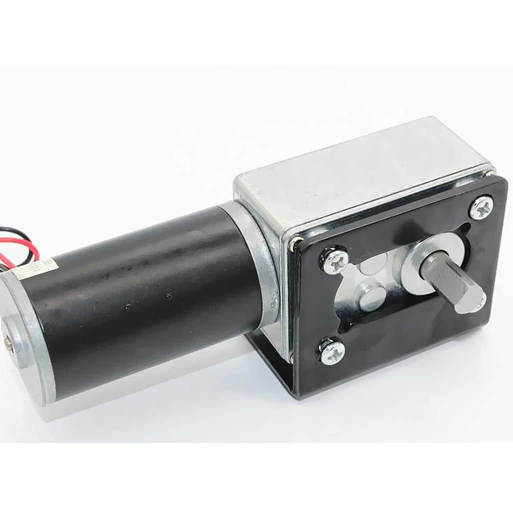 Reversible 12V Electrical DC Worm Gear Motor 260 RPM High Speed Metal Geared 
