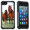 Apple iPhone 6 Plus / iPhone 6S Plus Cell Phone Case / Cover with Cushioned Corners - Horse Corral