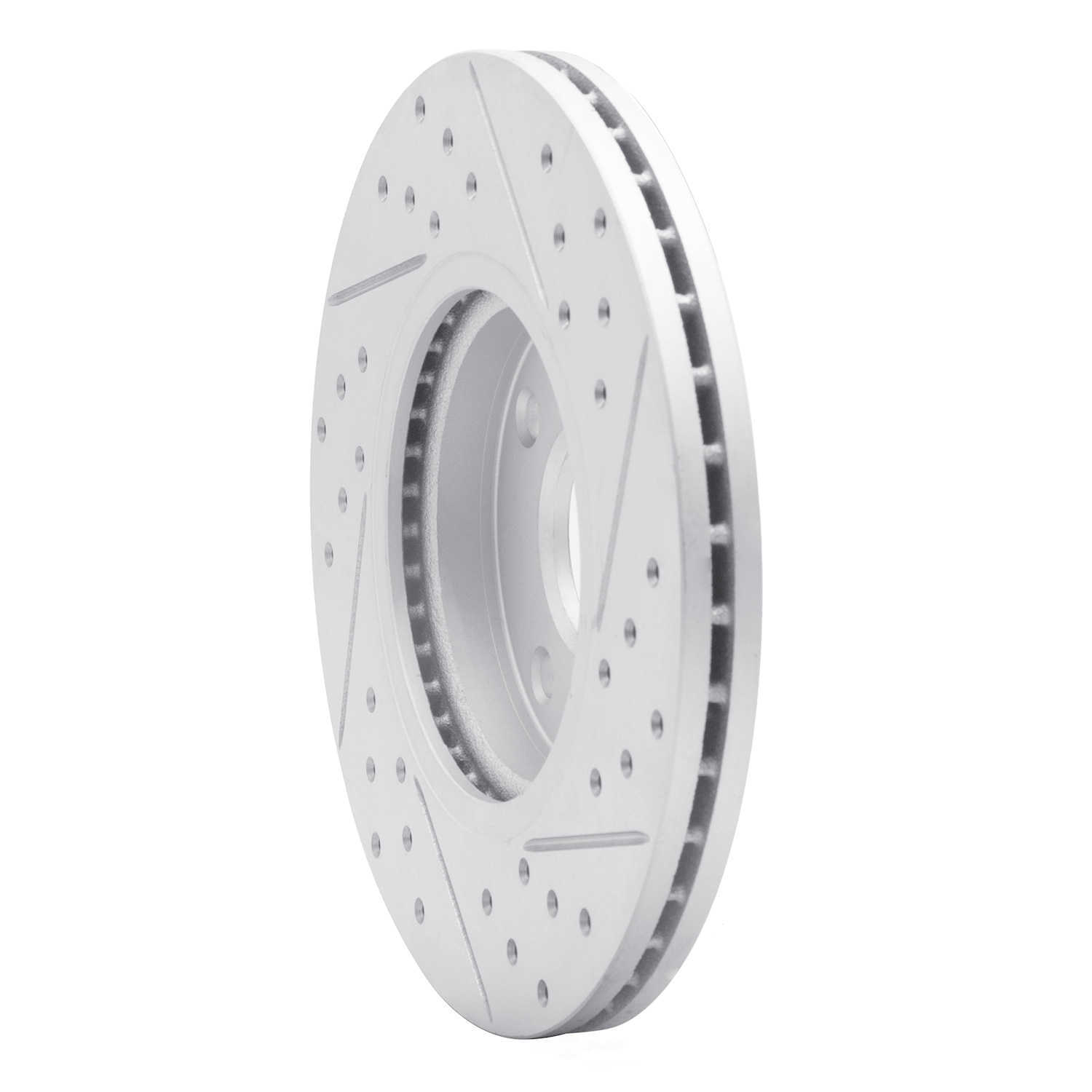 Dynamic Friction Company 830-54075L DFC Geoperformance Rotor - Drilled and Slotted