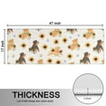 thumbnail image 5 of Kitchen Rugs Sets Of 2,Dogs with Sunflowers Anti Fatigue Kitchen Mat Rugs Non Slip Washable,Decorative Kitchen Floor Mats for Kitchen,Sink,Laundry,17"X47", 5 of 5