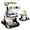 Black, variant on Adjustable Baby Walker With Activity Station & Musical, Developmental Walkers For Babies, Removable Steering Wheel, Black