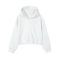 thumbnail image 4 of Felirenzacia Women's Cropped Hoodie, 350g Hooded Sweatshirt, Elastic Waistband Cuffed Pullover Tops, S-3XL, 4 of 7