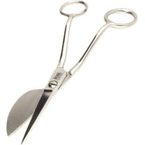 The Beadsmith Applique Scissor - 6 Inches, Duckbill Knife Edge, Angled Handle, Adjustable Tension Screw – Paddle Shape for Art, Crafting, Fabric, Thread, Needlework, Embroidery & Sewing