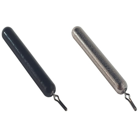 Tungsten Drop Shot Weights Reaction Tackle Drop Shot Tungsten Weights / Fishing Sinkers in Various Sizes and Colors - black / 3/16 oz (8 per pack) ()