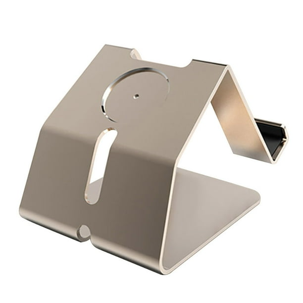 Reloj Soporte de carga Soporte Reloj de pulsera inteligente Reemplazo de estación de carga para reloj iOS, dorado Methold EL001547-02
