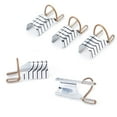 thumbnail image 1 of 5 guías de extensión de uñas reutilizables, puntas de molde de uñas francesas ajustables, formas de arte de uñas doradas para construcción de uñas de gel acrílico UV Poly-oro- Sincero Electrónica, 1 of 3
