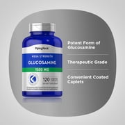 Glucosamine HCL 1500mg | 120 Caplets | Mega Strength | by Piping Rock