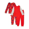 thumbnail image 2 of PJ Masks Toddler Boy Long Sleeve Snug Fit Cotton Pajamas, 4pc Set, 2 of 3