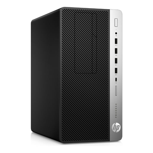 HP ProDesk 600 G5 Microtower PC Intel Core i7-9700 16 Go RAM 512 Go SSD Windows 11 Pro - Remis à Neuf