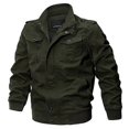 thumbnail image 3 of Plus Size Military Bomber Jacket Men Spring Autumn Casual Multi-pocket Pilot Jackets Male Army Cargo Flight Mens Jackets M-6xl, 3 of 5