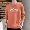 thumbnail image 3 of Ropa masculina Camisetas de gran tamaño para hombres Tops con letras Sudaderas holgadas rojas de gran tamaño XL Tendencias de moda de una pieza 2024 F Nueva venta It, 3 of 4