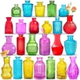 thumbnail image 1 of Jarrones de cristal KOIUEYW, 24 unidades, vintage, para flores, 1 of 7
