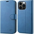 thumbnail image 1 of iPhone 13 Pro Case, iPhone 13 Pro 5G Wallet Case[Card Holder][Kickstand] [TPU Inner Shell][RFID Blocking] Flip Phone Cover Compatible for 6.1 Inch iPhone 13 Pro -Black - 3 Rear Cameras (Light Blue), 1 of 7