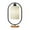 Black, variant on Fwttom Desk Lamp, Table Lamp for Bedroom 3 Way Dimmable Nightst& Lamp with Round Flaxen Fabric Shade for Living Room Office Dorm-Solid Wood- LED Bulb Included