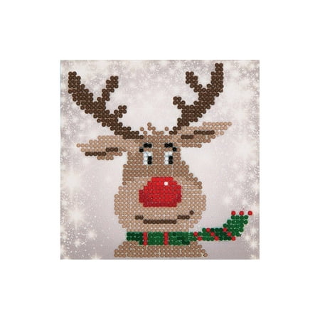 UPC: 4897073242293 | Diamond Dotz Kit Mini Pillow Christmas Reindeer