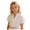 1-White, variant on Girls Crop Blouse German Dirndl Shirt Bavarian Oktoberfest Costume Breathable Flutter Sleeve Collar Tops White 7-8 Years
