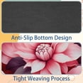 thumbnail image 4 of Petal Flower Square Non-Slip Rubber Bottom Printed Desk Mat Mousepad for Office and Gaming - 8.3x9.8 Inch, 4 of 6