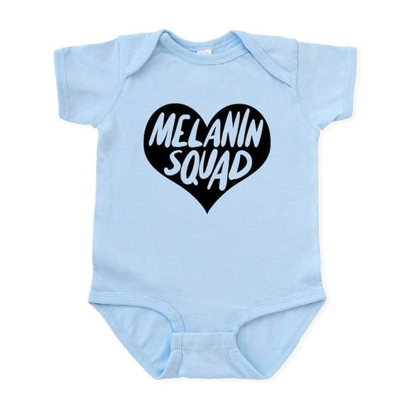 CafePress - Melanin Squad Baby Light Bodysuit - Baby Light Bodysuit, Size Newborn - 24 Months
