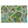 thumbnail image 1 of Alfombra de caminos de ciudad para niños, alfombras de área grande, rectangulares, para sala de juegos y dormitorio, 1 of 9