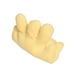 thumbnail image 2 of Jumpingount Herramienta de separación de dedos Dispositivo de entrenamiento tumbado Separador Prevención transpirable Almohadilla de humedad Suministros de masajeadores Amarillo Jumpingount CE013510-01, 2 of 6