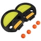 thumbnail image 4 of Children's Hand Catching Ball Racket Parent-child Outdoor Sports Toy Racket Throwing Ball Table Tennis Hand Clip (1 Set 2pcs Racket 4pcs Balls Yellow), 4 of 4