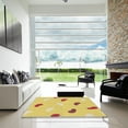 thumbnail image 6 of Ahgly Company Indoor Rectangle Patterned Banana Yellow Area Rugs, 8' x 10', 6 of 6