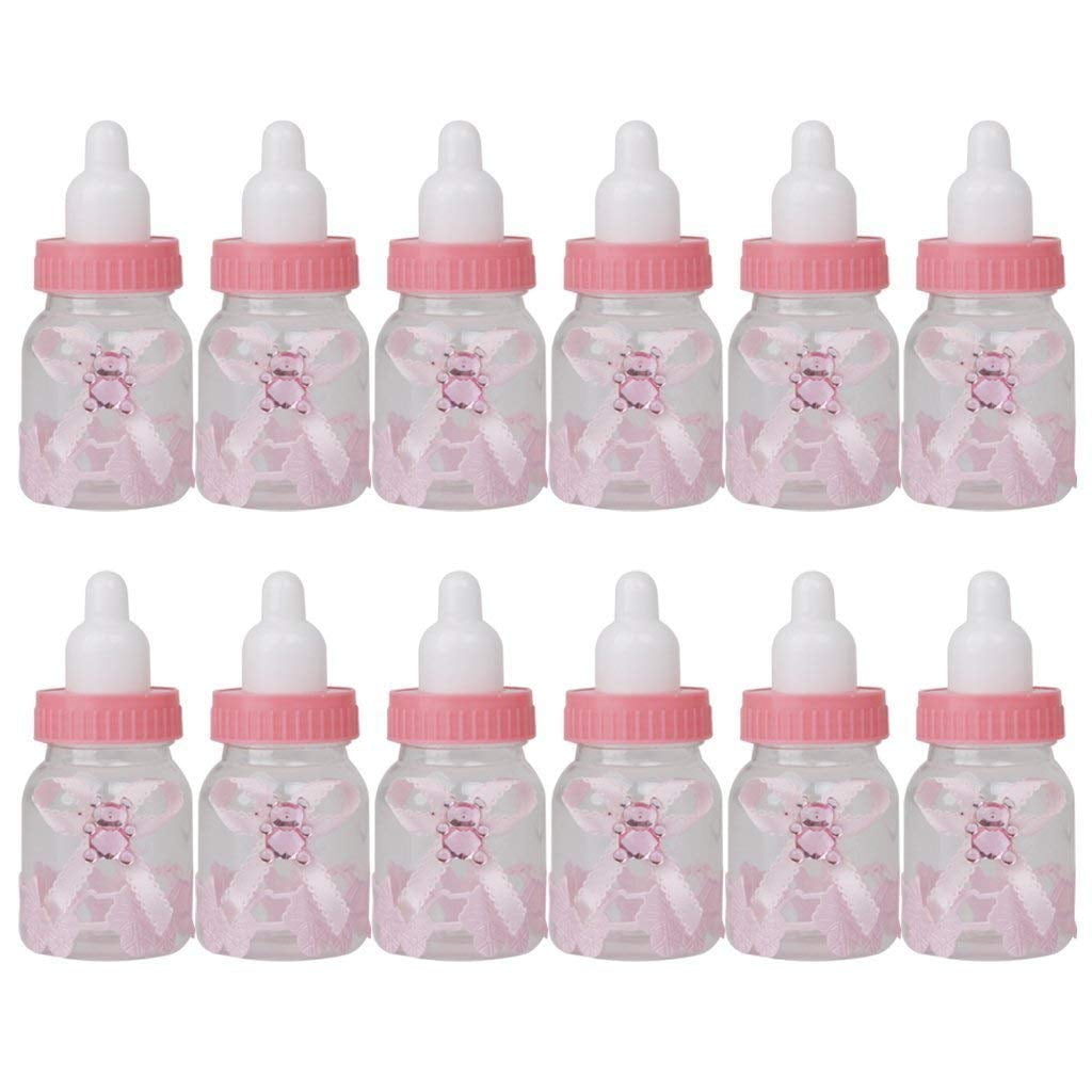 Portable Mini Baby Bottle Shower Box Feeder Style Candy Box Gifts Decorations;Mini Baby Bottle Shower Box Feeder Style Candy Box Gifts Decorationsv