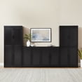 thumbnail image 4 of Essen 3-Piece Sideboard And Pantry Set Black - Sideboard & 2 Pantries, 4 of 10