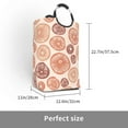 thumbnail image 3 of Picia Mushrooms2 Laundry Basket With Handles Laundry Hamper Toys Storage Organizer Foldable Bucket Washing Bin Dirty Clothes Bag For Home Bathroom Bedroom Dorm, 3 of 6