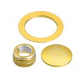 thumbnail image 1 of Perilla de interruptor de volumen de audio Unique Bargains para Honda Civic 2022-2023 Tono dorado juego de 3, 1 of 7