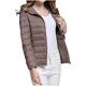 thumbnail image 4 of Ailaofu Women's Puffer Vest Lightweight Softshell Hiking Winter Long Sleeves Zip Jacket, 4 of 6