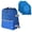Blue, variant on ® Rucking Backpack with Weights for Walking - 20L Adjustable Weighted Ruck Pack, FlexLoad Plate System, Laptop & EDC Sleeves, Blue (Includes 27 lb FlexLoad Plates)