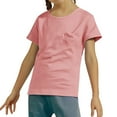 thumbnail image 1 of Hiiyo T-Shirt à Manches Courtes pour Petites Filles avec Poche en Forme de Cœur, 1 of 7