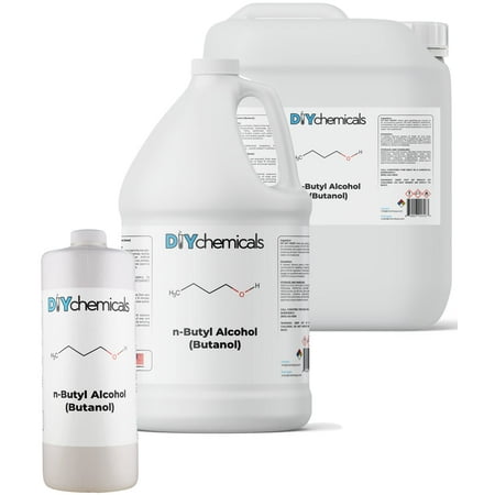 DIYChemicals N-Butyl Alcohol | 1-Butanol | High Purity | Half Gallon (64 fl oz)