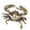 Style A, variant on MOMOJIA Brass Crabs Statue Figurine Crabs Sculpture Decorative Objects Home Decoration
