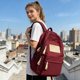 thumbnail image 4 of Backpack Stylish Student Backpack Korean-Style Concise Large-Capacity Backpack, 4 of 6