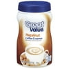 Great Value Hazelnut Coffee Creamer, 8 oz