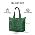 thumbnail image 3 of Weekender Bag with Biology Astronomy Prints Large Capacity Travel Tote Bag Featuring Scientist Scientific Knowledge Designs, Lightweight Multipurpose, 3 of 5
