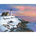 thumbnail image 2 of Gorham, Gregory 18x15 White Modern Wood Framed Museum Art Print Titled - Winters Light, 2 of 4