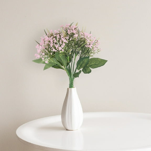 Clearance!Veeogra Mothers Day Decorations,Flower Bouquet,Gypsophila Bouquet Wedding Home Decoration Simulation Flower Holding Flower Rose Wall Fake Flower,Gifts For Women,Fake Flowers