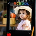 thumbnail image 4 of Masteelf First Day of School Photo Booth Props Frame Black 68x48cm 1Set, 4 of 7