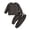 Dark Gray, variant on Esaierr 2PCS Newborn Baby Boys Girls Clothing Sets 6 Months-4 Years Toddler Loose Linen and Cotton Tops Sweatshirt Sweatpants Outfits Fall Casual Sets