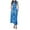 Blue, variant on TSADFHJI Girls Black Skirt Women's Fashion Printed Vacation Co Ord Set: Chic Two Piece Dress Ensemble for Summer L White