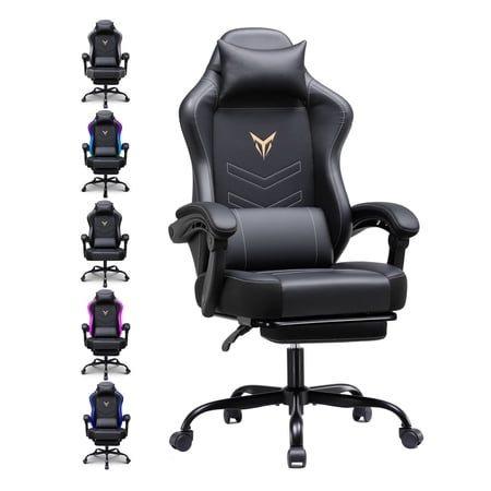 gtplayer gaming chair with footrest product