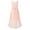 Coral Pink, variant on iEFiEL Kids Girls Sleeveless Sparkly Rhinestone High-low Hem Dress for Birthday Party Pink 12