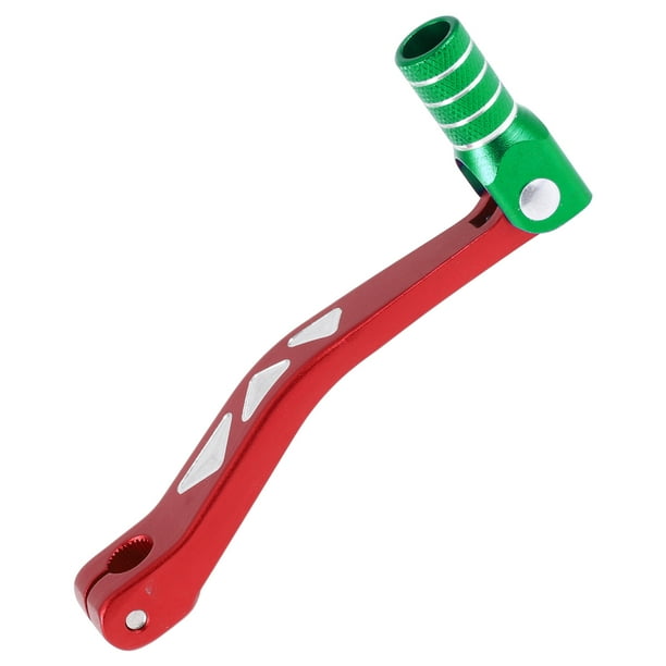 Palanca de cambio de motocicleta plegable para Yamaha TTR 50cc, pedal de aleación de aluminio, brazo de cambio rojo y verde