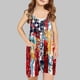 thumbnail image 2 of Odeerbi 5-13 Años Niñas Pantalones Cortos de Verano Mono Día de La Independencia Camisola Romper Transpirable Cómodo Colgante Combinado Bib Pantalones Cortos Generales, 2 of 4