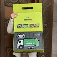 thumbnail image 3 of Alician 2.4G Remote Control Engineering Vehicle With Music Light Simulation Electric City Service Car Model Toys For Kids Birthday Xmas Gifts, 3 of 7