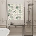 thumbnail image 4 of Wall Art Prints, Green Coastal Framed Canvas Prints for Bedroom Living Room Bathroom Office, Ocean Coral Starfish Seahorse Farmhouse Gallery Wrap Wall Art Poster for Gifts Home Decor 12"x12", 4 of 9